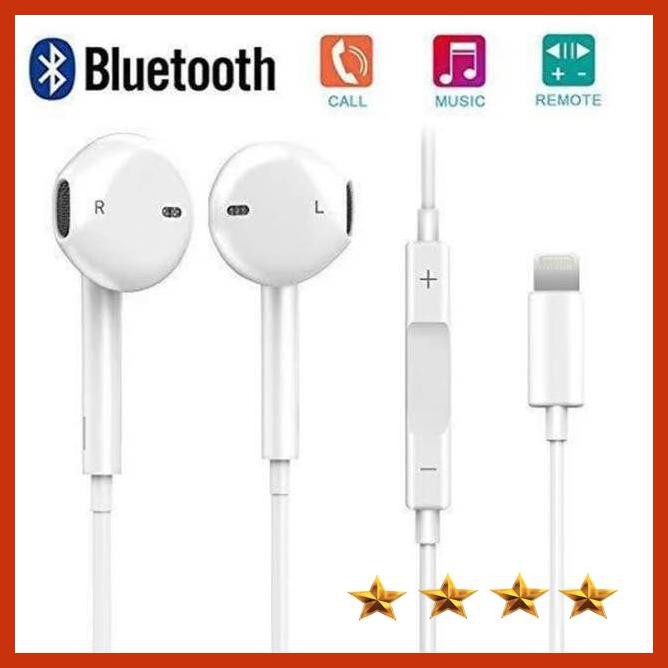 HEADSET IPHONE / EARPHONE IPHONE 7 8 X LIGHTNING BLUETOOTH