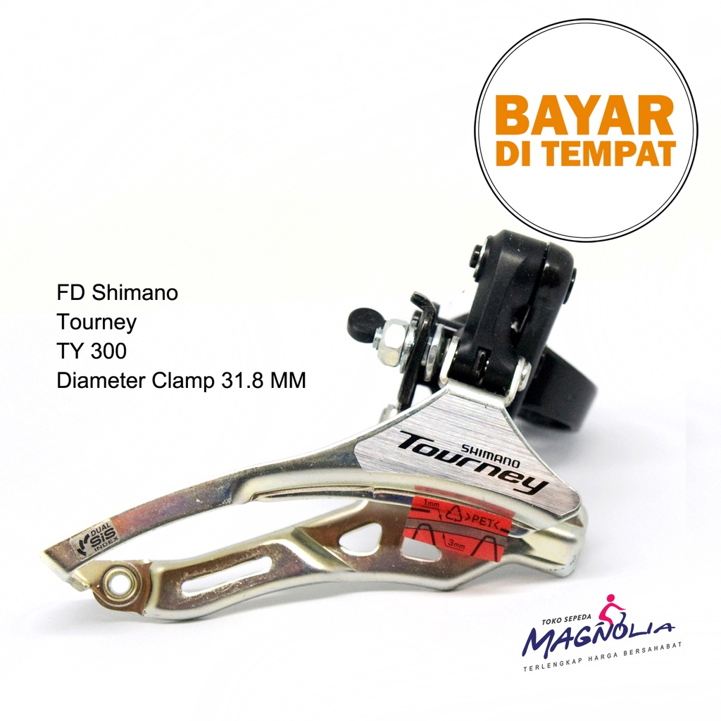 FD Front Derailleur Pemindah Operan Gigi Depan 3 Speed Sepeda MTB Gunung Tarikan Atas