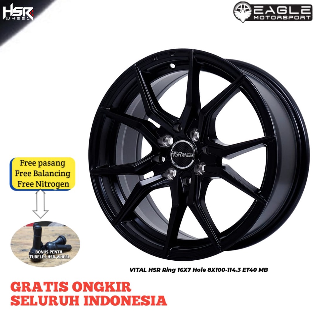 VELG MOBIL VELK PELEK AVANZA XENIA VIOS MOBILIO FIESTA BRIO HSR VITAL R16 RING 16