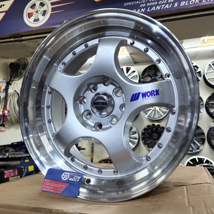 Velg Mobil Work Meistar R16 x 7 Pcd 4x100 .. 4x114.3