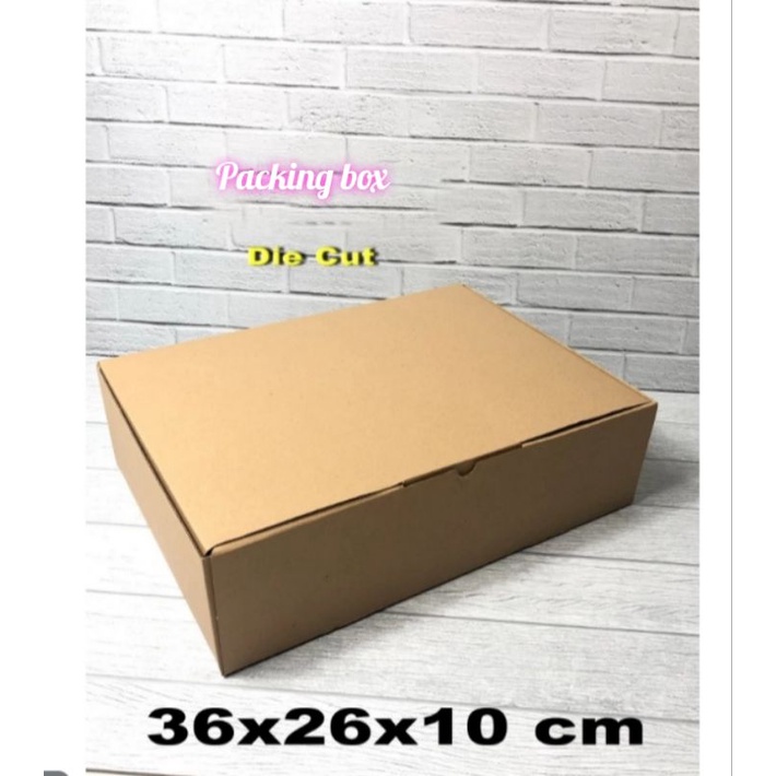 

Kardus uk.36x26x10 cm box/karton die cut untuk packing dll