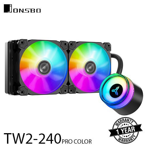 JONSBO TW2-240 PRO COLOR RGB Angel Eyes Liquid Cooling CPU