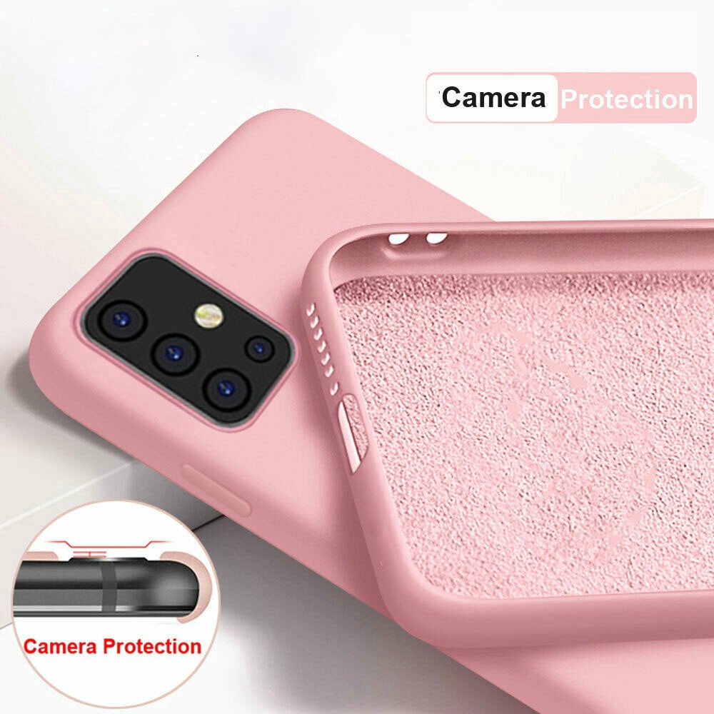 Soft Case Samsung Galaxy S10 Lite / A91 Slim Matte Sandstone &amp; Liquid Silikon Slim Skin Candy Macaron Bludru