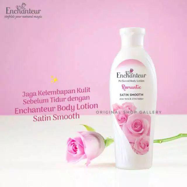 Enchanteur Perfumed Body Lotion Whitening Satin Smooth Romantic