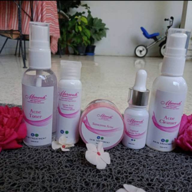 Original MarwahDerma Acne marwah skincare / krim jerawat parah / krim BPOM / krim HALAL