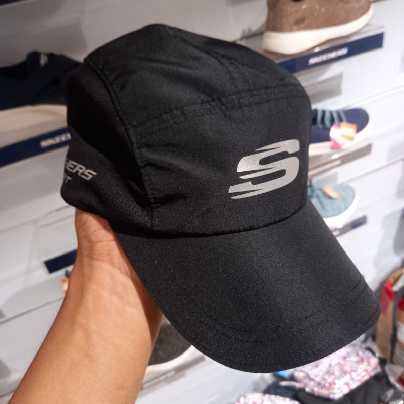 TOPI SKECHERS SPORT BLACK ORIGINAL