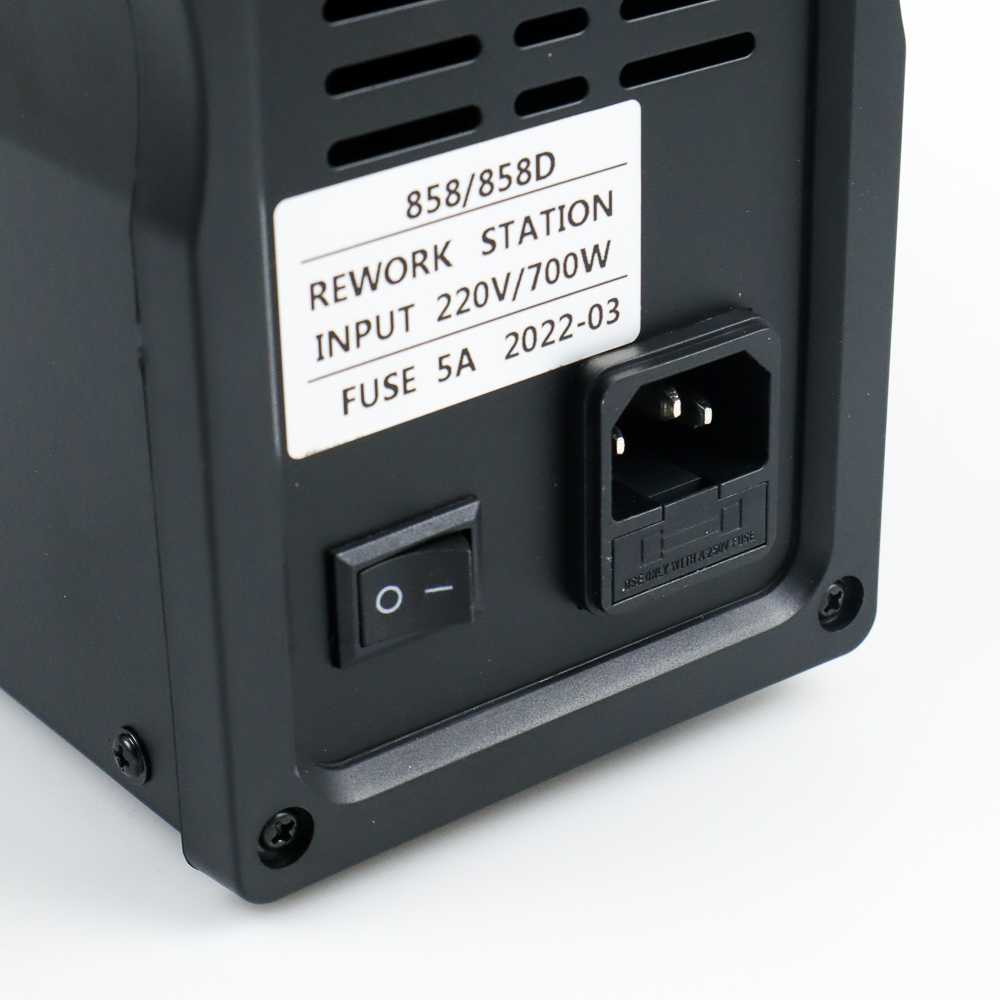 Desoldering Heat Gun dengan Station 220V 700W DINGKKE 858D