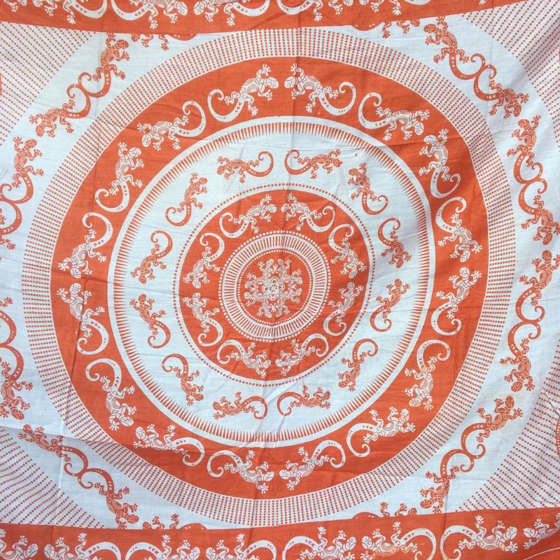 Kain Pantai Bali Motif Tokek - Gecko - Kain Tokek