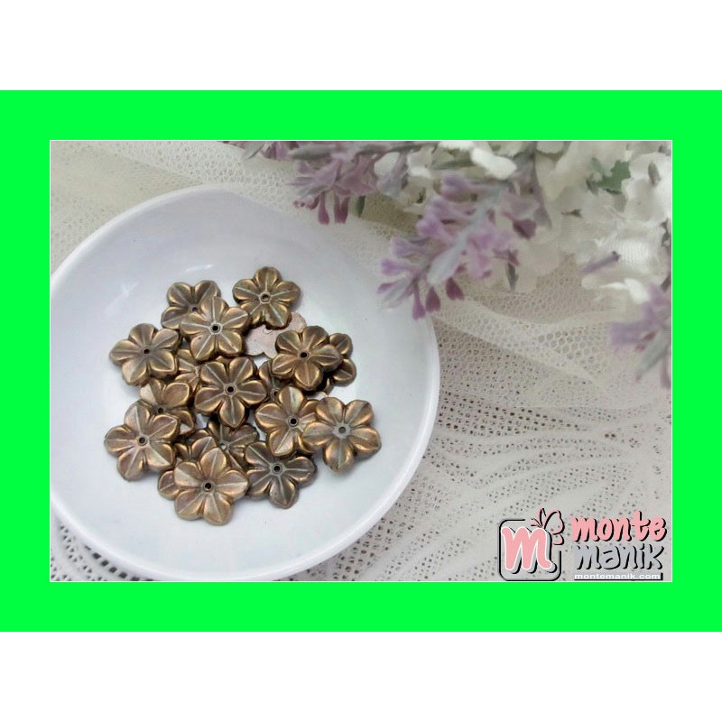 

Manik Bunga Tipis Bronze MCK-014 Buku Craft