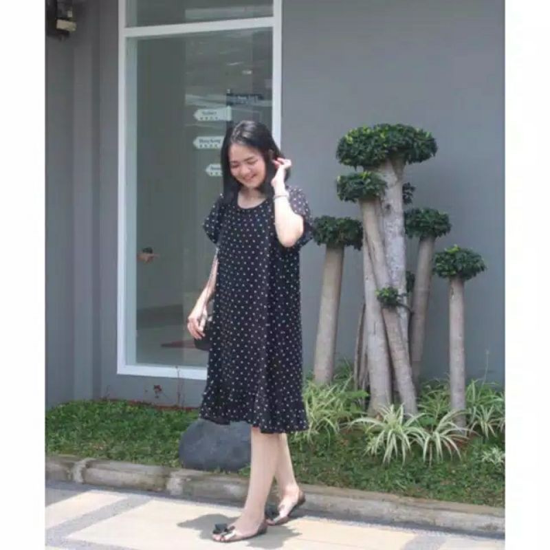 (BISA COD) DASTER RAYON TERLARIS// RUFFLE VIRAL JUMBO ASHANTY