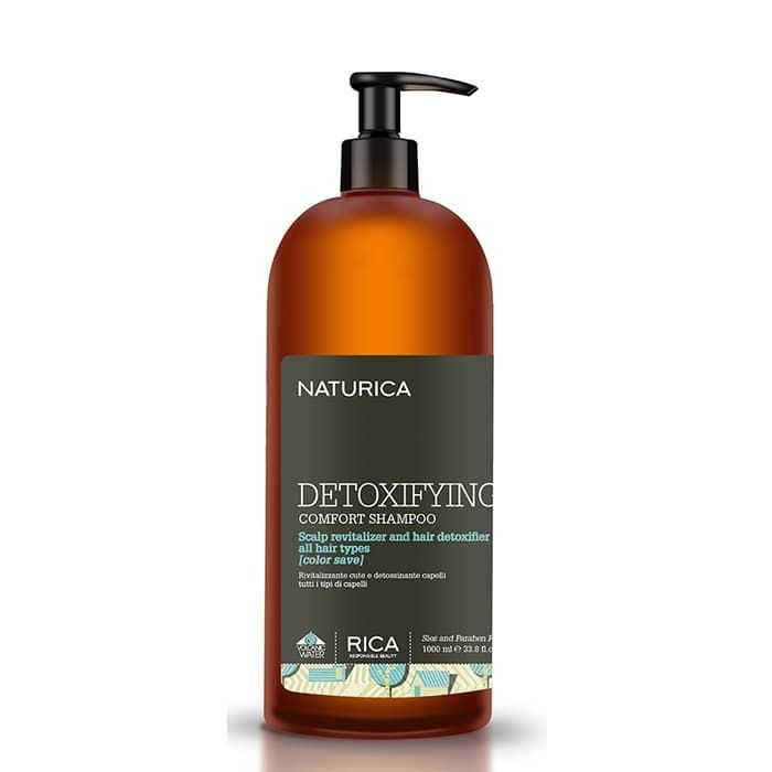 Naturica Detoxifying Comfort Shampoo 1000 ml/Detox Segala Jenis Rambut