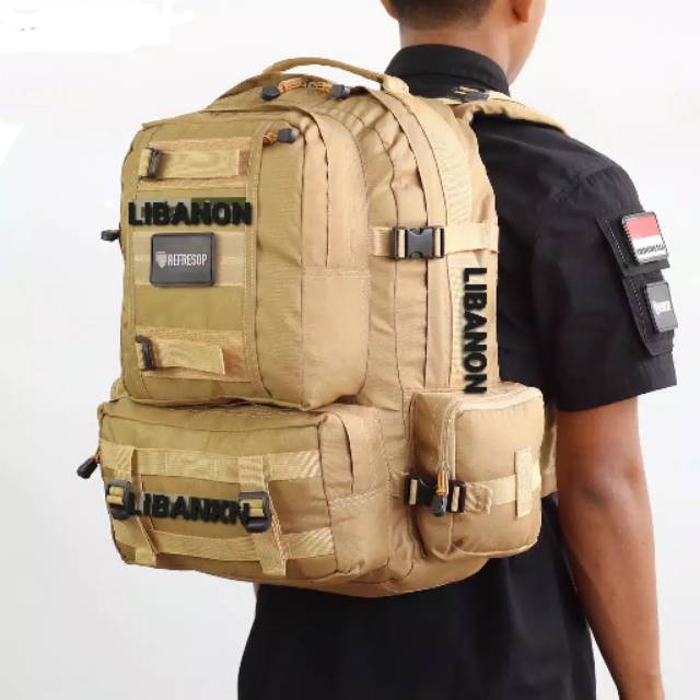 TAS RANSEL PUNGGUNG PRIA WANITA TACTICAL ARMY MILITARY TNI POLISI LAPTOP MURAH