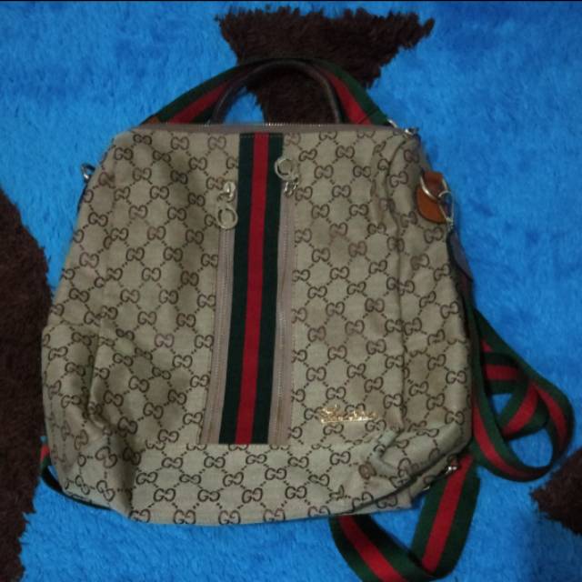 preloved tas ransel gucci
