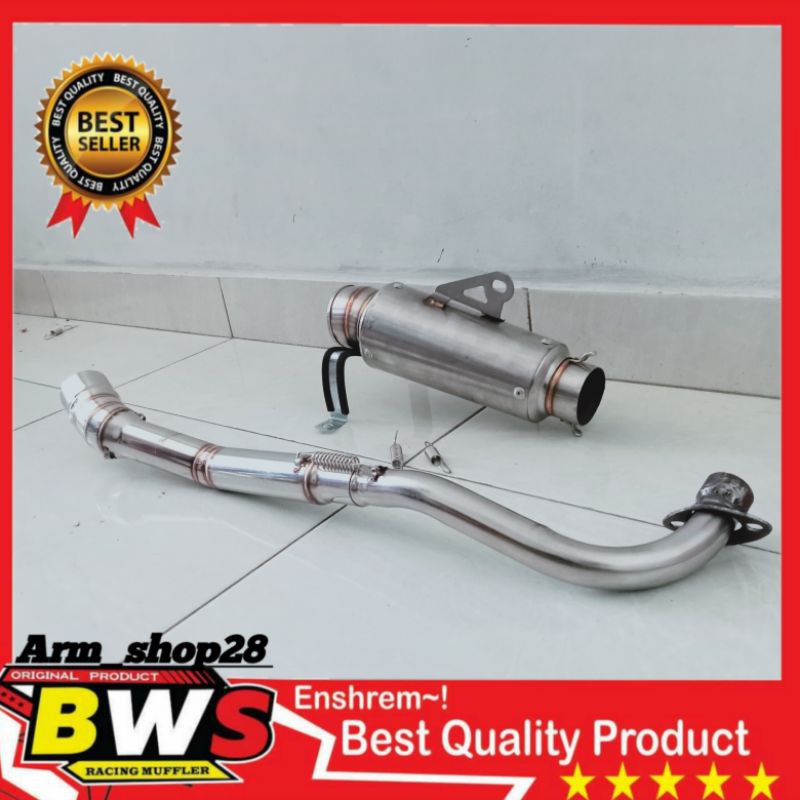 Knalpot racing castum leher netral supra x 125,supra fit,jupiter z,vega,