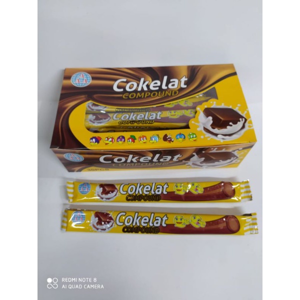 

Coklat Susu Compound Cemilan Snack Lunak Empuk Makanan Anak Murah (isi 30 pcs)