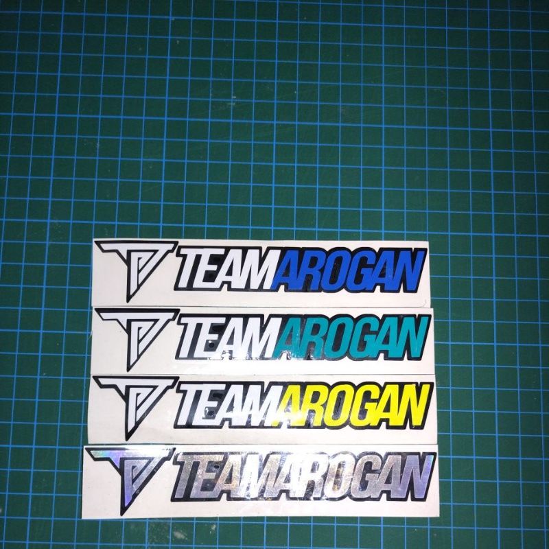 stiker team arogan