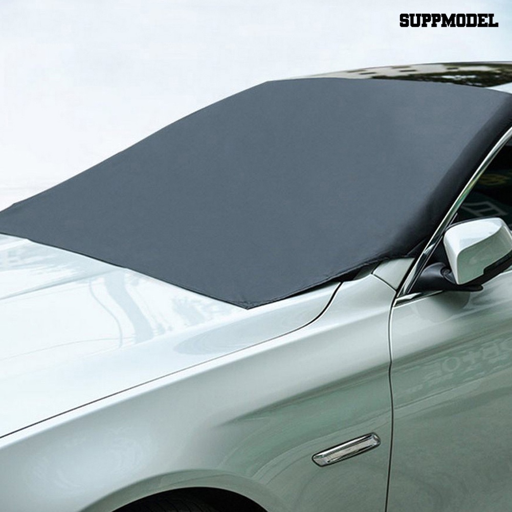 Cover Pelindung Kaca Depan Mobil Magnetik Anti Salju