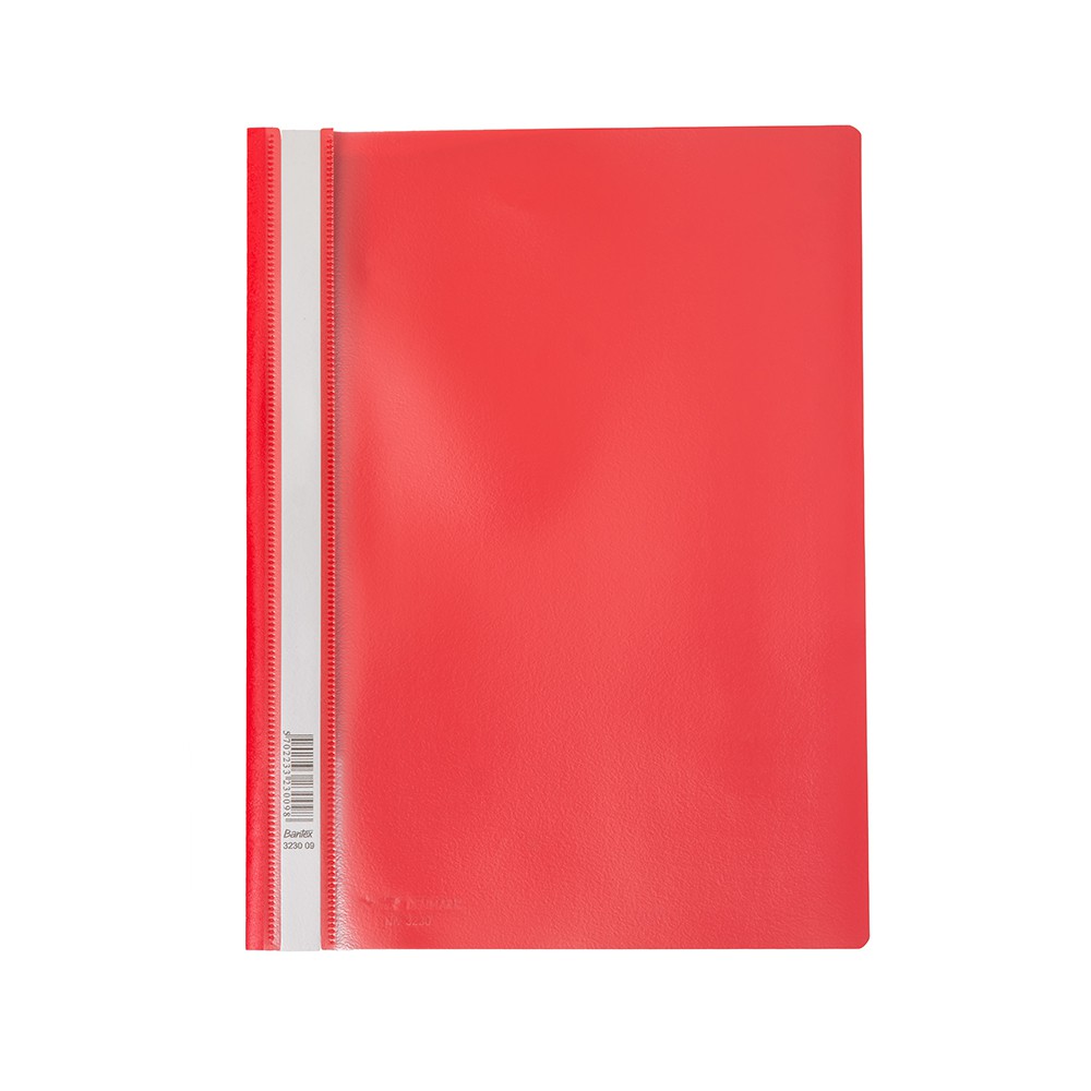 

Bantex Quotation Folders with Coloured Back Cover A4 Red 3230 09 PKM Bandung