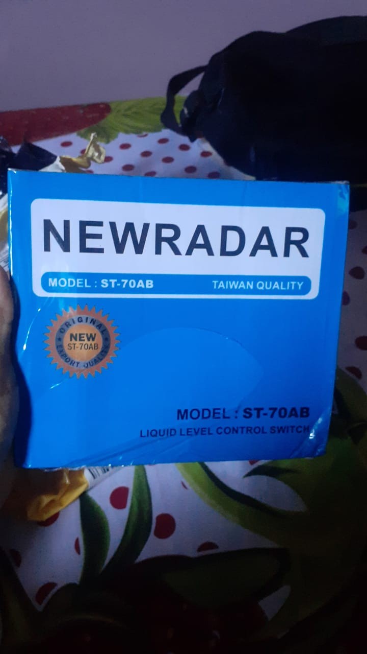 1 Set | Pelampung Air Radar St-70ab Biru / Toren Otomatis / New Clear St70ab