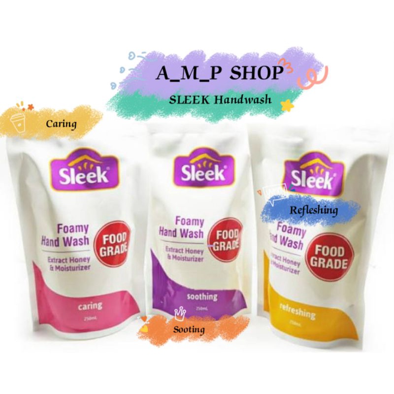 SLEEK FOAMY HANDWASH 250ML REFILL