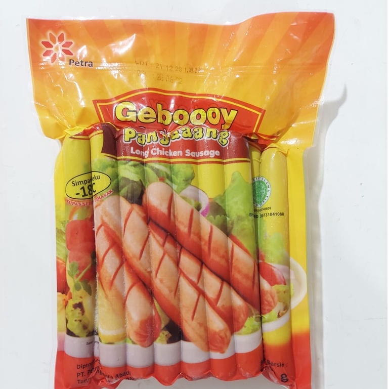 

GEBOOOY sosis ayam long 500gr