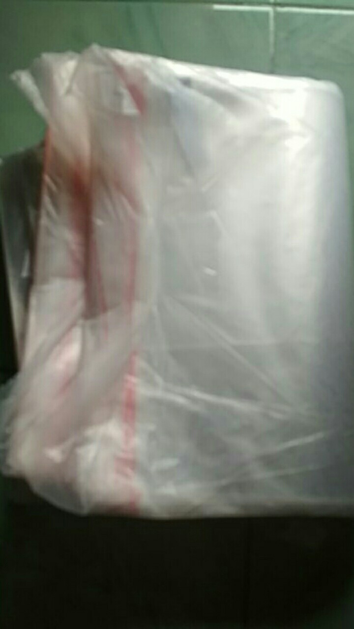 Opp 25x35 Undangan Baju Pakaian Garmen Roti Kue Kerupuk Plastik Dengan Perekat 1 Pak Isi 100lembar