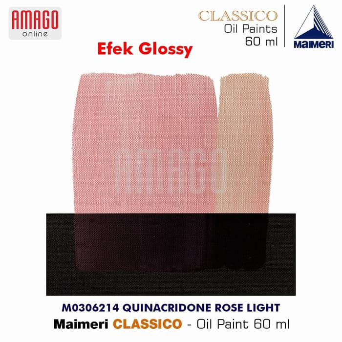 MAIMERI Classico -Oil Paint - Quinacridone Rose Light - 60ml- M0306214