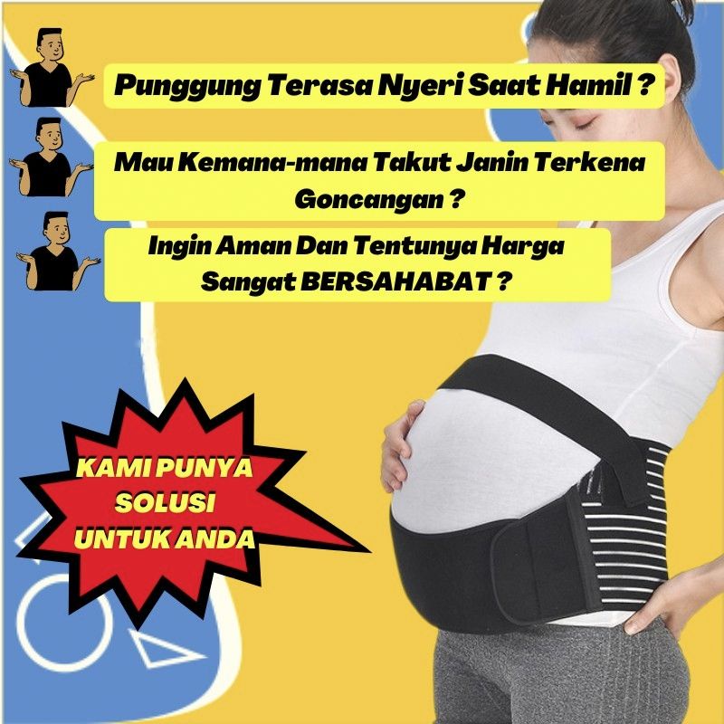 PREGNANCY MATERNITY BELT 3 IN 1 KORSET PENYANGGA PERUT KEHAMILAN KUALITAS PREMIUM