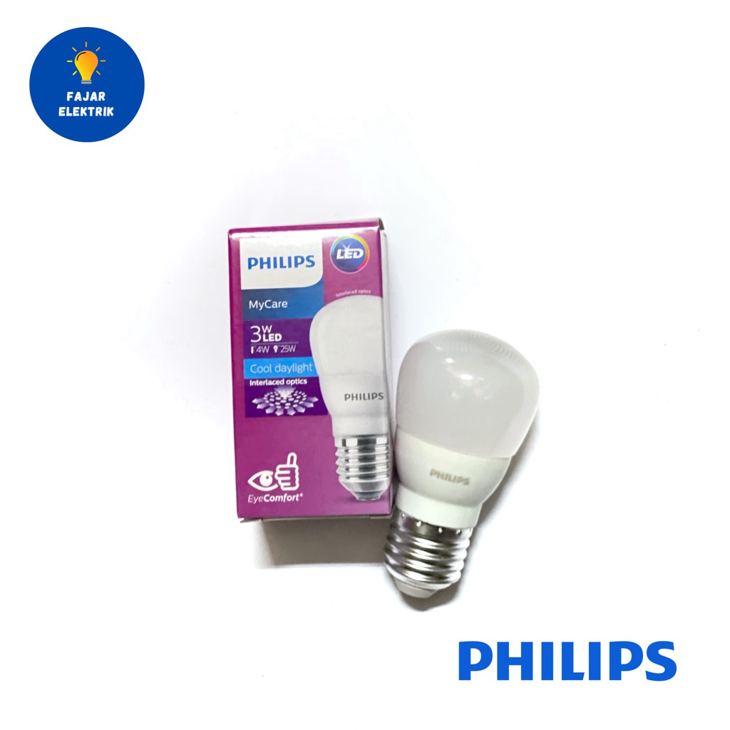 LAMPU LED PHILIPS 3W 4W 5W 6W 8W 10W 12W 14,5W 19W MY CARE