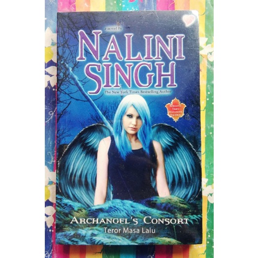 Buku Bacaan Novel Paranormal Romance Fantasi Archangel's Consort by Nalini Singh