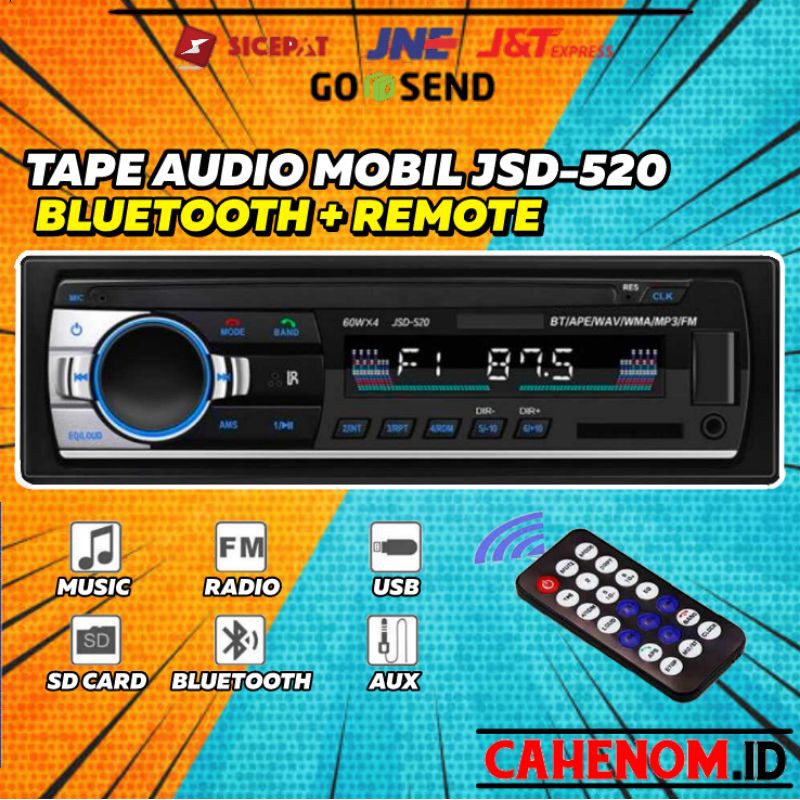 Tipe  Audio Mobil Bluetooth  USB MP3 FM Radio