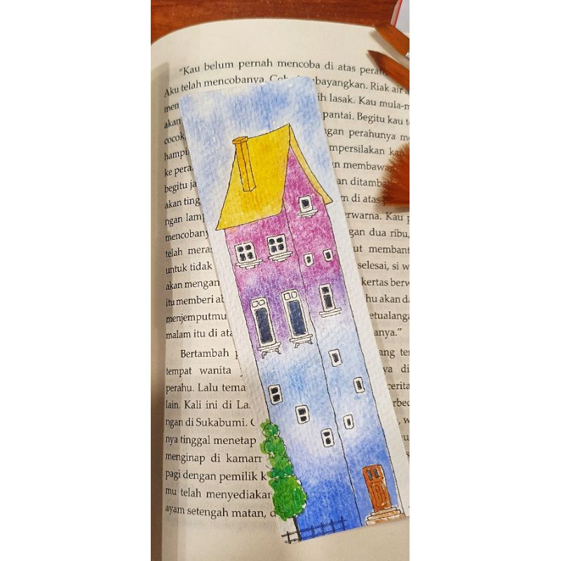 

Pembatas buku/bookmark (isi 3): Hometown Series