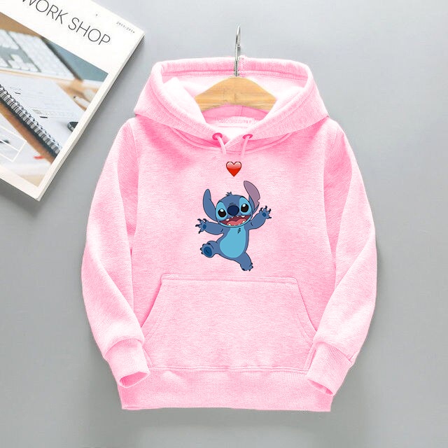 Hoodie anak LoveStich hoodie anak lucu M-XL