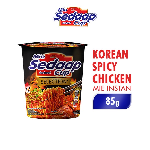 

Sedaap Cup Mie Instan Korean Spicy Chicken 81 gr