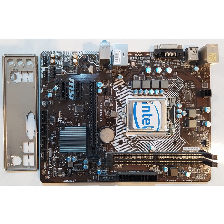 Motherboard MSI H110 LGA 1151 Mainboard Mobo