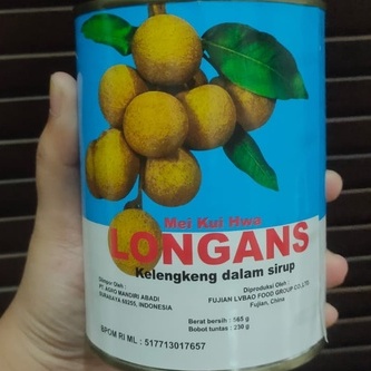 

MEI KUI HWA LONGAN 565gr / Buah Kelengkeng Dalam Sirup Kaleng