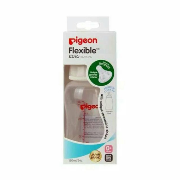 Makassar! Botol Bayi Pigeon PP Streamline Flexible 150 ML