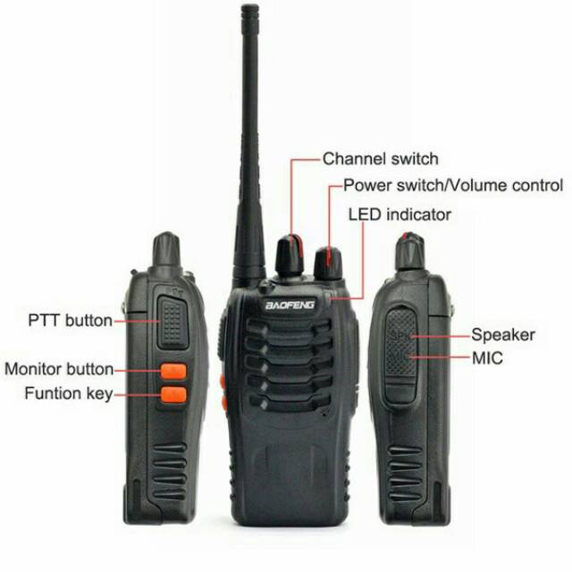 HT BAOFENG BF888S WALKIE TALKIE HANDY TALKY/ RADIO HT HANDY TALKY