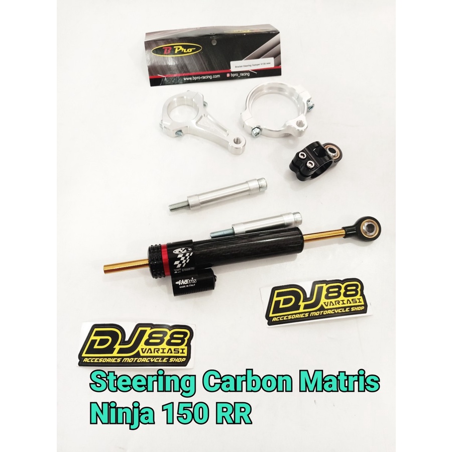 Steering damper Ninja 150 RR matris Carbon Ninja150RR Stabilizer stang