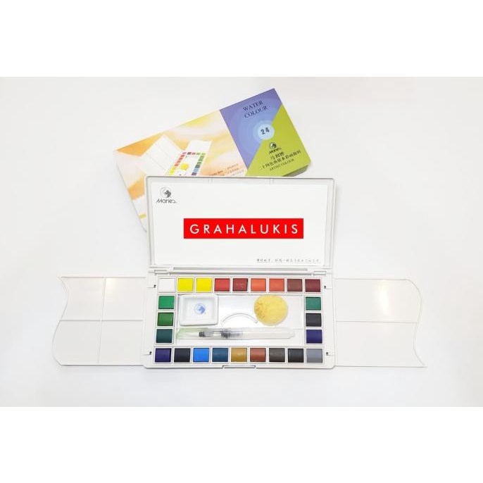 

[COD] Maries Watercolor 24 Pocket Box KOMPLIT Kode 1427