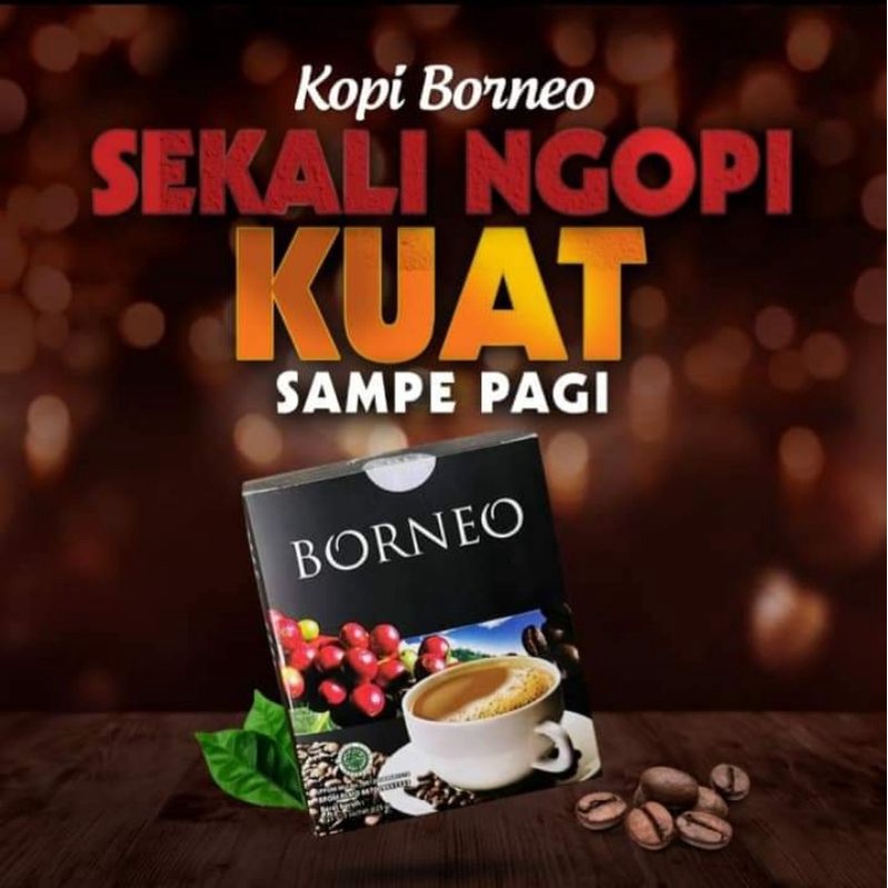 

Kopi Borneo 1bok isi 5sachet