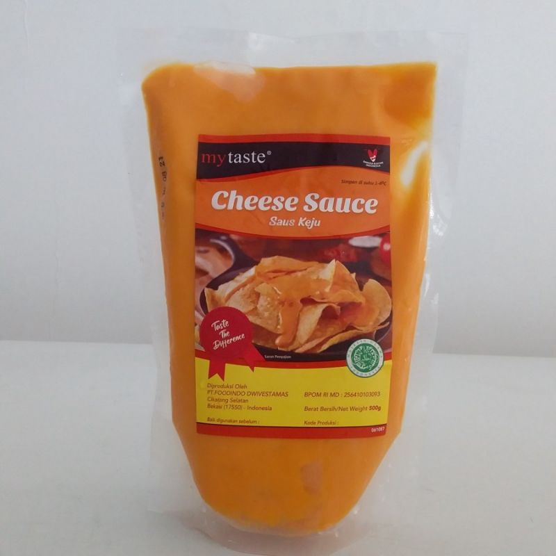 Saus Keju Cheese Sauce My Taste 500 g