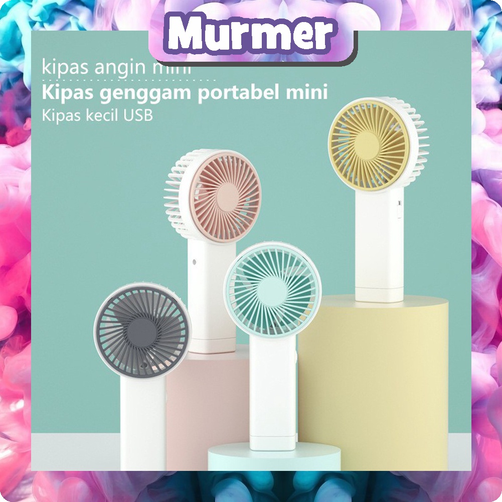 Murmerofficial KIPAS ANGIN MINI GENGGAM Cute / Kipas Lipat PORTABLE / Mini Fan R614 R618