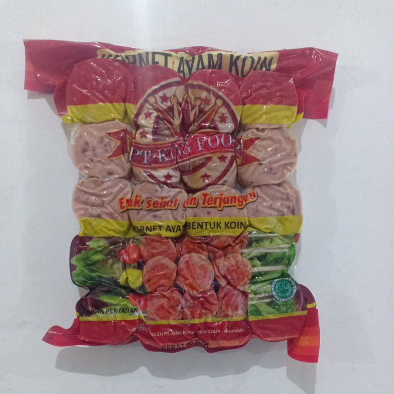 

KING FOOD kornet ayam koin 450gr