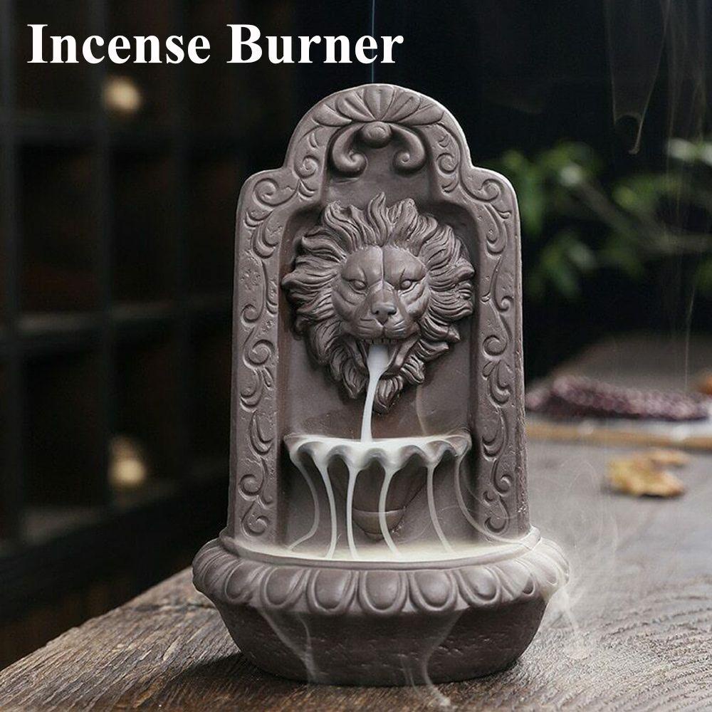 Solighter Incense Burner Kerajinan Tangan Meditasi Dekorasi Rumah Tungku Aromaterapi