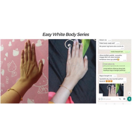 Paket body ms glow / easy white body series ms glow