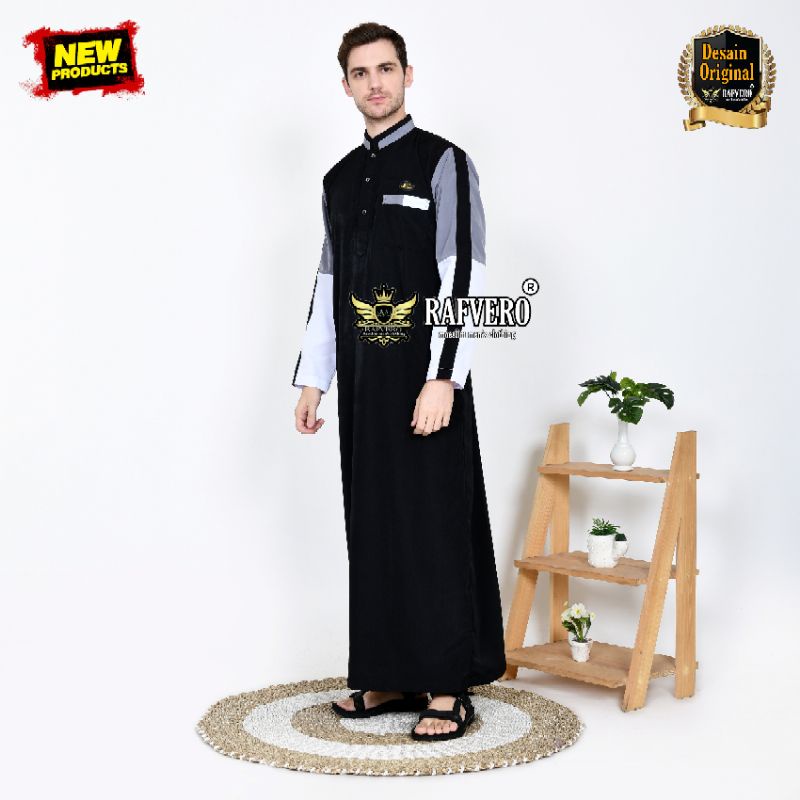 Gamis Jubah Pria - Gamis Jubah Pria Keyfan ORIGINAL RAFVERO