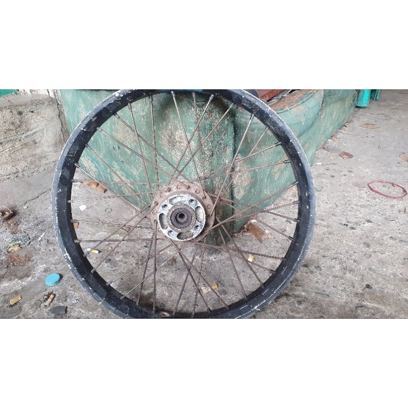 Tromol depan kawasaki blitz plus velg dbs