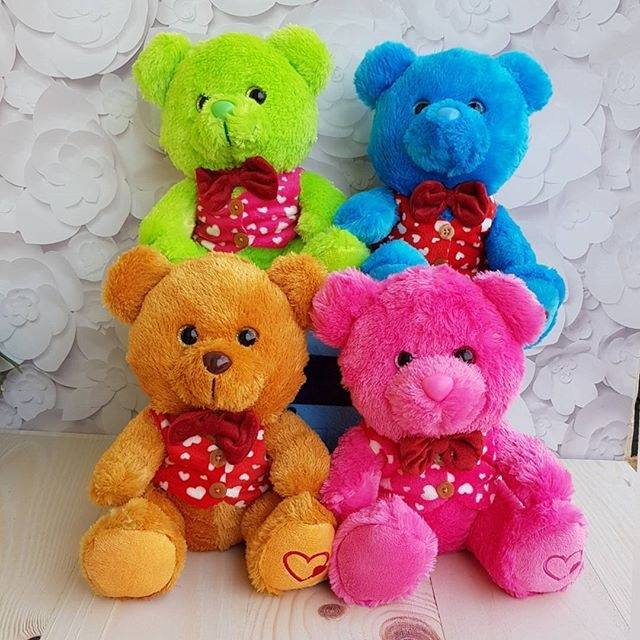 boneka Bear abel vest love