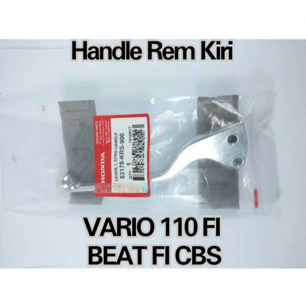 HANDLE REM KIRI KRS HONDA VARIO 110FI,BEAT FI CBS KUALITAS ASLI ORIGINAL